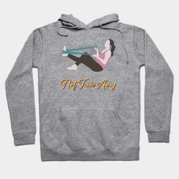 not fade away Hoodie by zicococ